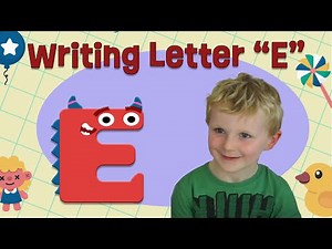 Writing Letter 'e' in English | Phonics Sounds | How to write the letter 'e' for kids
