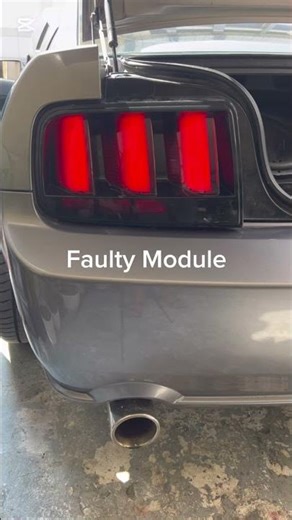 Defective Taillight #fordmustang