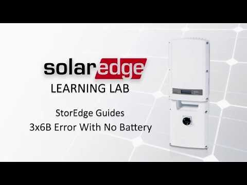 Troubleshooting 3x6B Error