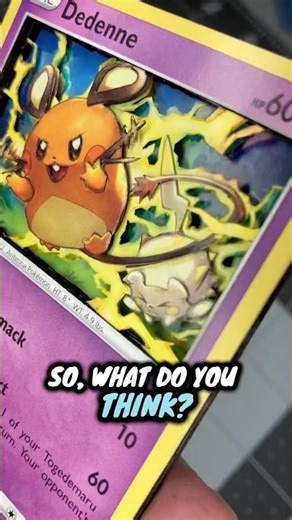 3D Pokémon Shadow Box Card Dedenne#pokemon #pokemoncards #pokemontcg #pokemoncommunity #pokemonart