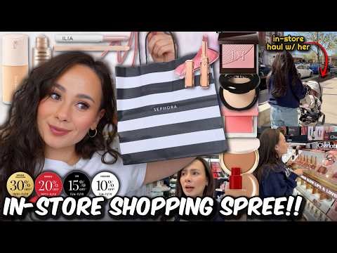 I WENT A LITTLE CRAZY IN SEPHORA WITH NO BUDGET!! SEPHORA SALE HAUL!