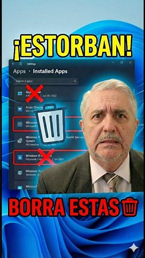 ¡Quita estas apps YA! ⚠️ Windows 11 irá más rápido