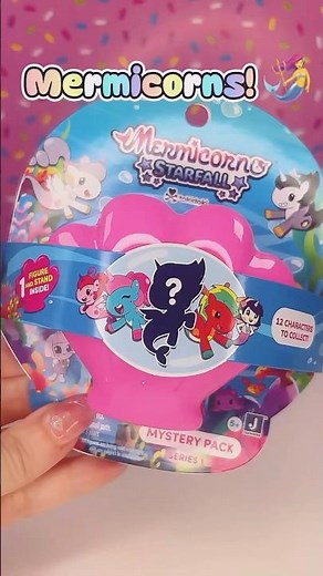 ASMR Toy Opening: TokiDoki Starfall Mermicorno Blind Box 🌟 #asmrunboxing #blindbag