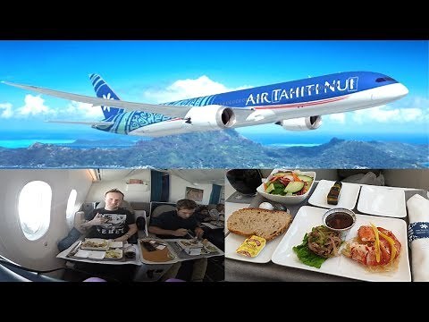 Air Tahiti Nui BUSINESS CLASS 787 Dreamliner Review