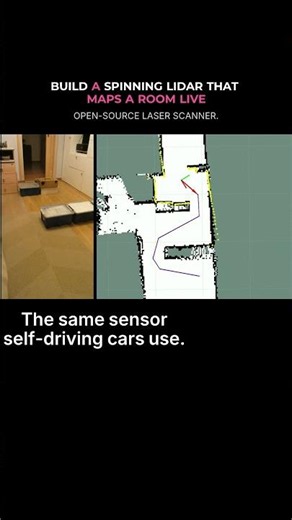 You can build a spinning LIDAR that maps a room in real time