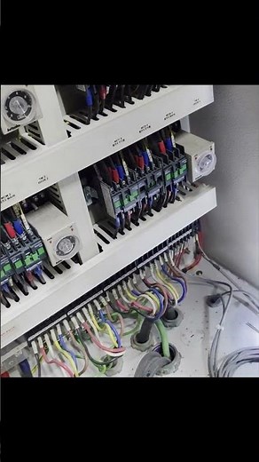 Booster Pump System Control Panel Internal Structure and Inverter/Exhaust Fan Inspection / #shorts