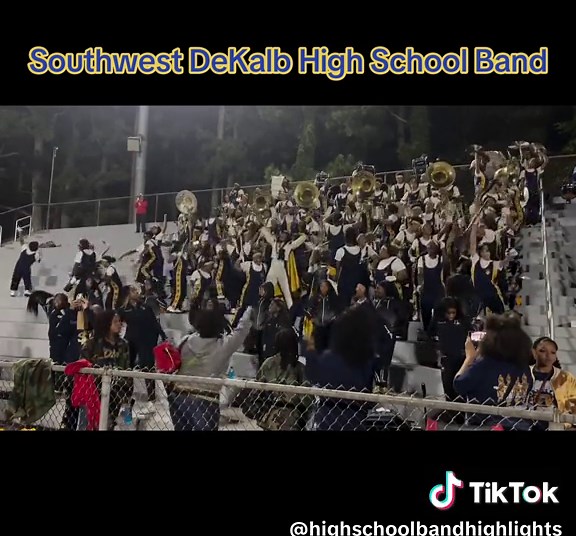 Southwest DeKalb High School Marching Panther Band from Decatur, Georgia #fyp #viral #marchingband #decatur #georgia