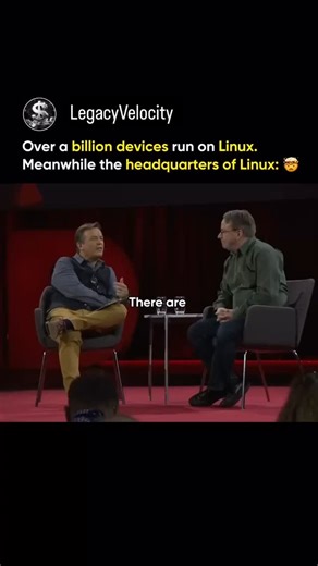 LegacyVelocity on Instagram: "This is Linux’s “headquarters.” 🐧 No marble floors. No giant logo. Yet it runs the internet, servers, supercomputers, and most of the world’s infrastructure. Power doesn’t always look powerful. Save this for tech perspective 👇 #Linux #OpenSource #TechInfrastructure #QuietPower #ReelsExplained"
