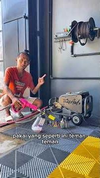 NGERI 🔥 NYOBAIN JET CLEANER LISTRIK PALING KENCANG DI GARASI ADSENSE, TE 100 MD 120 BAR PRO BANGET