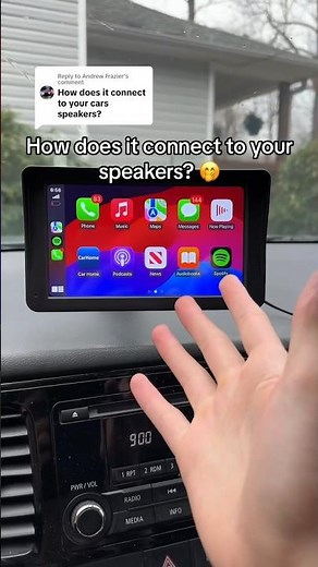 part 1 | how to connect the Drivemate to your speakers 🔊 #applecarplay #speakers #radio