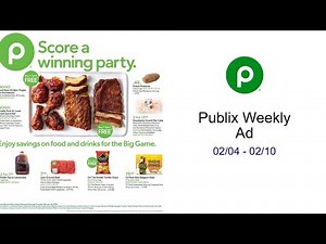 Publix Weekly Ad 02/04 - 02/10