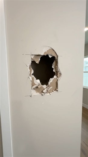 This HUGE Wall Hole Looked Impossible to Fix 😱 | Satisfying Repair