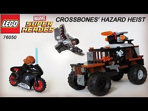 LEGO MARVEL SUPER HEROES - CROSSBONES' HAZARD HEIST Speed Build (76050 - Captain America: Civil War)