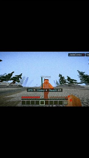 Combo 🌪🔥 #combo #minecraft #shorts