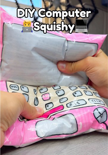 Jumbo Computer Paper Squishy: DIY Craft Ideas