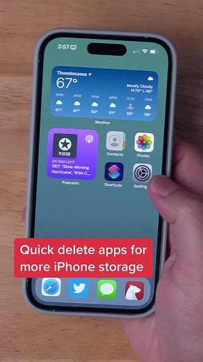 Quickly Delete iPhone Apps to Free Up Storage