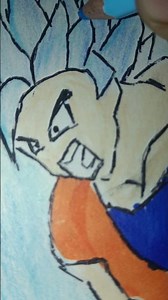 Goku drawing#phonk #anime #manga #opm#the yash Canvas