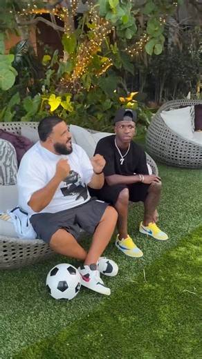 Days after winning the Chαмρions Leαgue, Vini Jr. pυℓℓs up to Dj Khαled’s home. | EMMA COURAGE