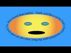 The Oval Song (Children's shape poem/song. Shapes.)