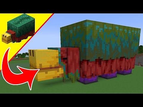 Sniffer Statue - Mob Build Tutorial - Minecraft Sniffer Statue