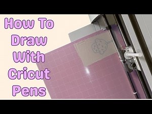 How To Draw On Fabric Using Your Cricut Machine