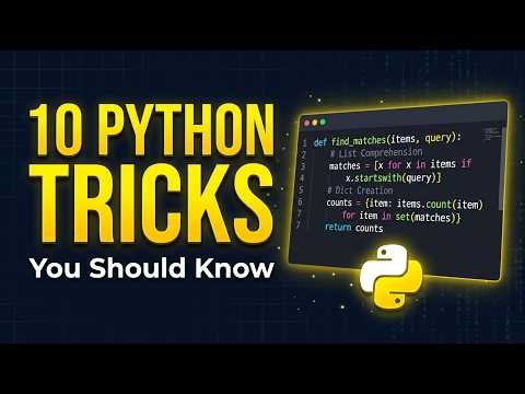 10 Python Tricks Every Developer Should Know in 2026 😌