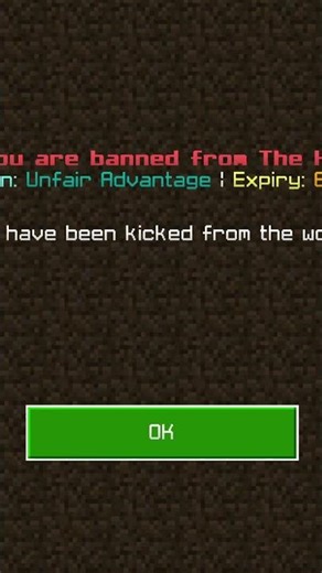 banned for no reason pls unbann #minecraft #hiveskywars #controllerplayer