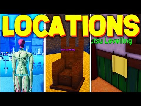 ALL GACHA LOCATIONS in Anime Fighting Simulator Endless! Roblox