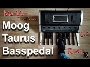 Moog Taurus Synthesizer Basspedal in Rock Music