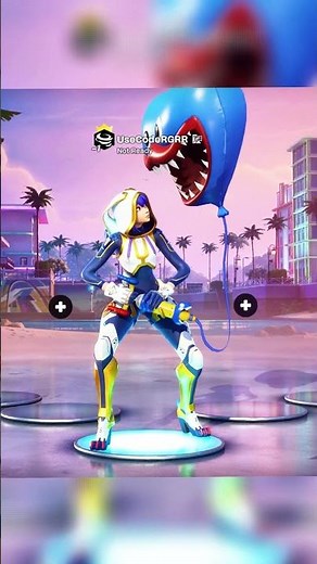 HUGGY WUGGY Emote and Bunnii O'Hare Skin 💙💙