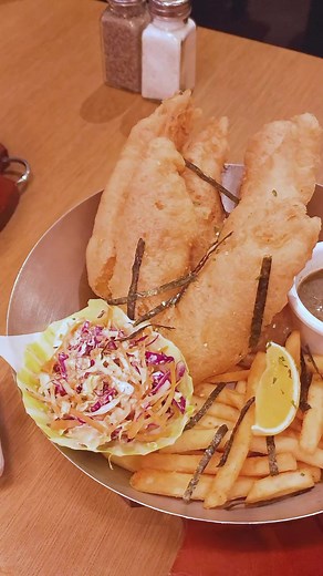 2.3K views | Crispy batter, a dash of Japanese sauce, and a delicate nori sheet, Nori Fish & Chips is a flavor explosion!  Catch it at #FishCoPh today 瞧 | Fish & Co. Philippines | Facebook