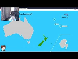 Provinces of New Zealand on the map