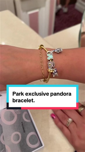 I bought my wife a Disney pandora braclet! #pandorajewelry #pandora #disneyworld #parkexclusivecharm #charmbracelets