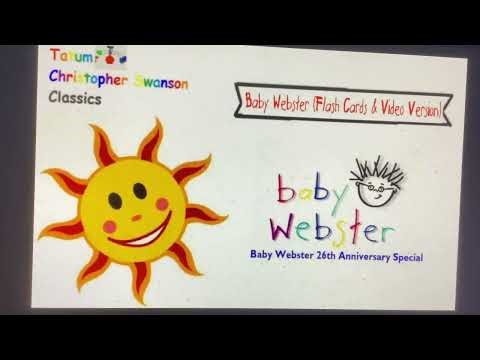 Tatum Christopher Swanson - Baby Webster (Flash Cards & Video Version)