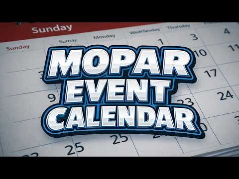 Announcing Our All-New Interactive MOPAR EVENT CALENDAR on Mopar Connection Magazine
