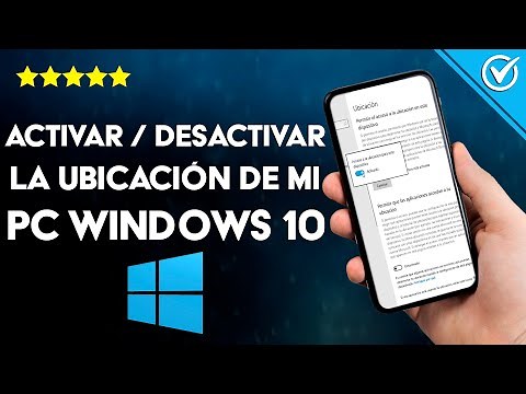 How do I enable or disable location services on my Windows 10 PC?