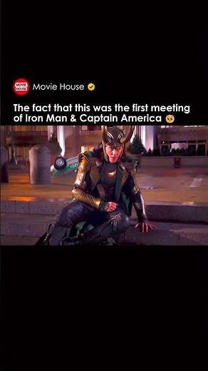 The first meeting of Iron Man & Captain America 🥹