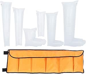 Air Splint Set 7pcs Leg Arm Inflatable Air Splint Set Outdoor Camping First Aid Emergency Kit Daily Use for Bone Broken Pain Reduce