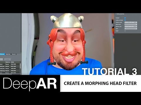 Tutorial 3 - Create a Morphing Head Filter | DeepAR