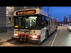 CTA Ride New Flyer D40LF 1265 on Route 4 Cottage Grove to 95th/St Lawrence Extended to 79th Red Line