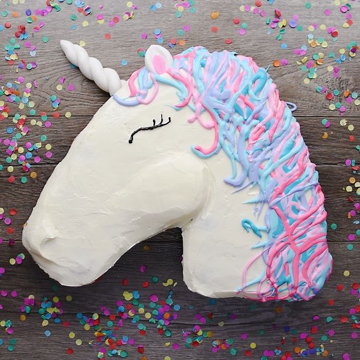 55M views · 23 reactions | Unicorn Pull-Apart Cake | So Yummy | Facebook
