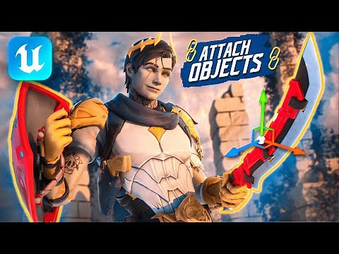 How to Attach Objects to the Character Device - UEFN Cinematics BEGINNER Course