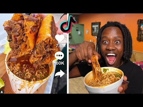 Trying The Most Viral Food On TikTok