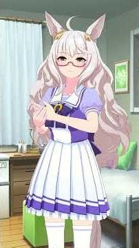 ハヤヒデがヘアオイルを塗ってるぞ #shorts #ウマ娘