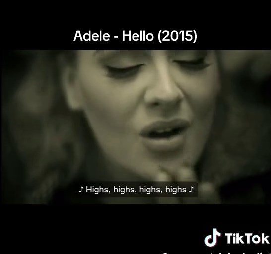 Hello from the other side 🖤#hello #adele #music #video | adele