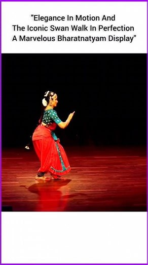 Iconic Swan Walk In Bharatnatyam By Dr Janki Rangarajan #icmdance #classical #dance #icmtabla