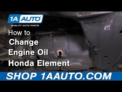 How to Change Engine Oil 03-11 Honda Element