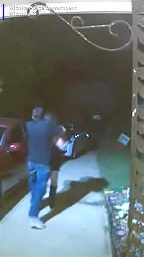 606K views · 4K reactions | Police in Wichita, Kansas, are investigating after a doorbell camera video appears to show a man taking a woman against her will as she screams. ⬇️ | Fox Carolina News | Facebook