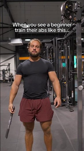 The correct way to do cable crunches