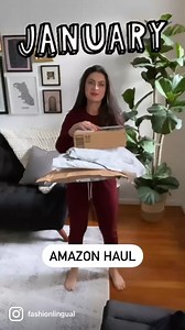 Watch January Amazon Haul Try-On on Amazon Live